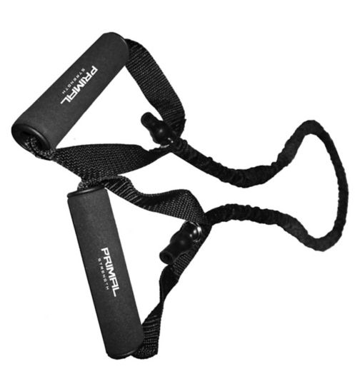 Primal Strength Premium Resistance Band With Handle Firm