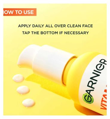 Garnier SkinActive Vitamin C 2in1 Brightening Serum Cream SPF 25, 50ml (5)