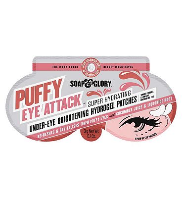 Soap & Glory Puffy Eye Attack Under-Eye Brightening Hydrogel Patches
