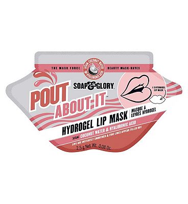 Soap & Glory Pout About It Hydrogel Lip Mask