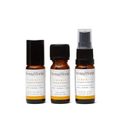 Aroma Works Serenity Wellbeing Trio Gift Set