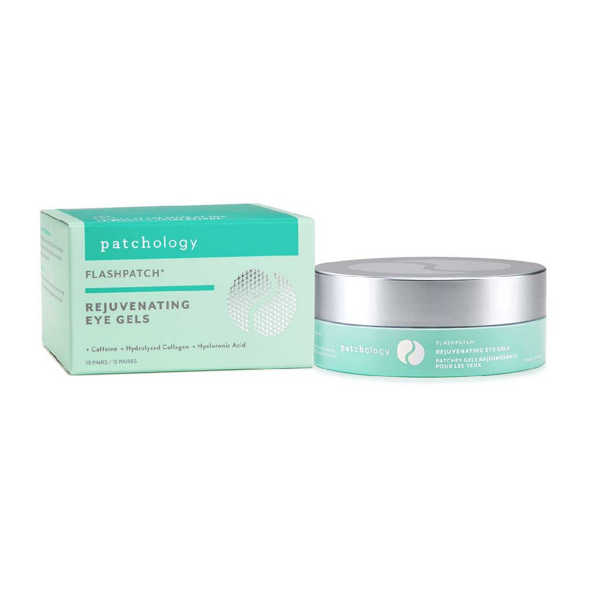 Patchology Flashpatch Rejuvenating Eye Gels 15 Pair Jar