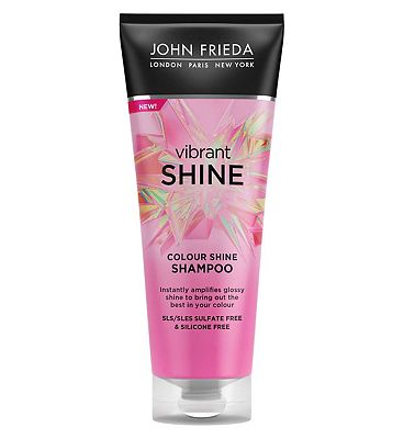 Image of John Frieda Vibrant Shine Colour Shine Shampoo 250ml