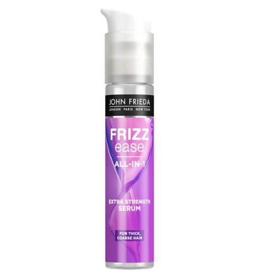 John Frieda Frizz Ease All-in-1 Extra Strength Serum 50ml for Thick Hair