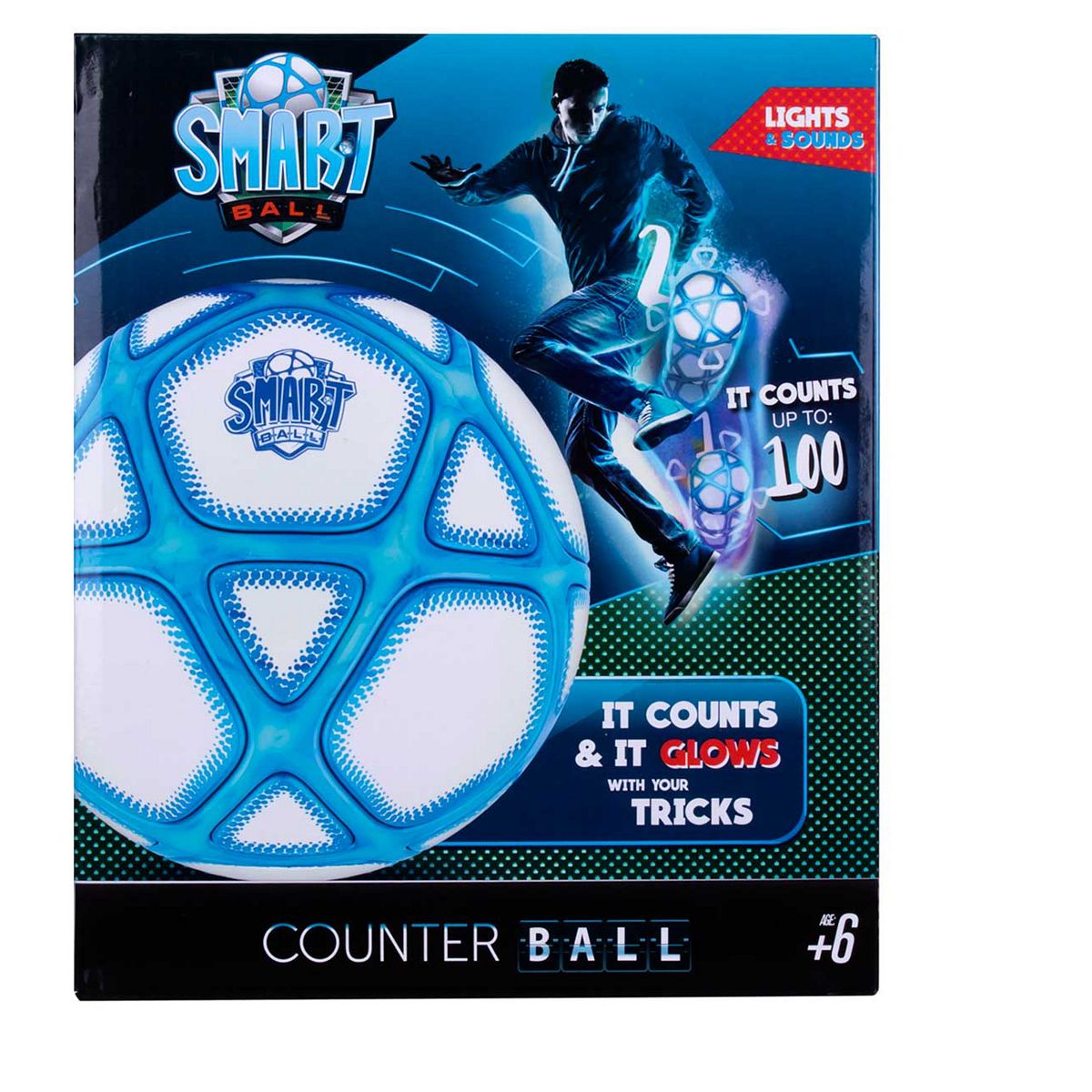 Golden Bear Smart Ball Counter Football -Closed Box