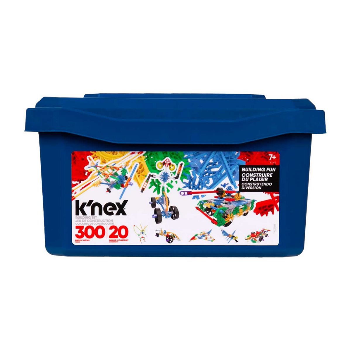 K'nex Classics 300 Piece 20 Model Building Fun Tub