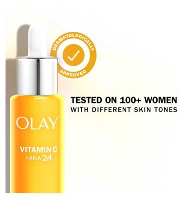Olay Vitamin C + AHA24 Day Gel Serum For Bright And Even Tone 40ml (7)