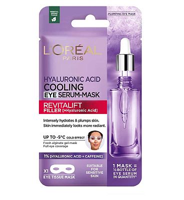 LOreal Paris Hyaluronic Acid Cooling Eye Serum-Mask [formulated with Hyaluronic acid + Caffeine]  11