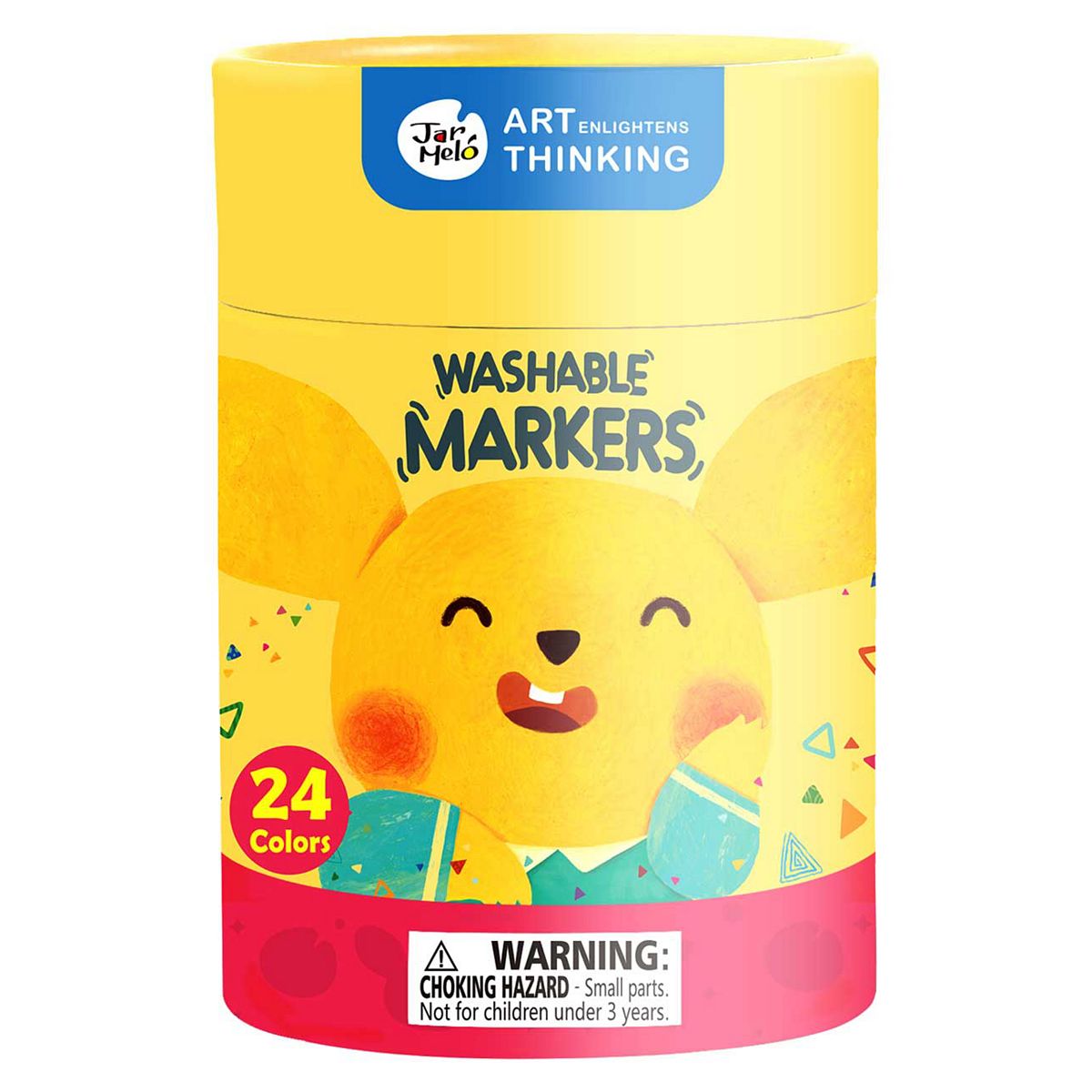Jar Melo Washable Markers - Baby Roo 24 Colours