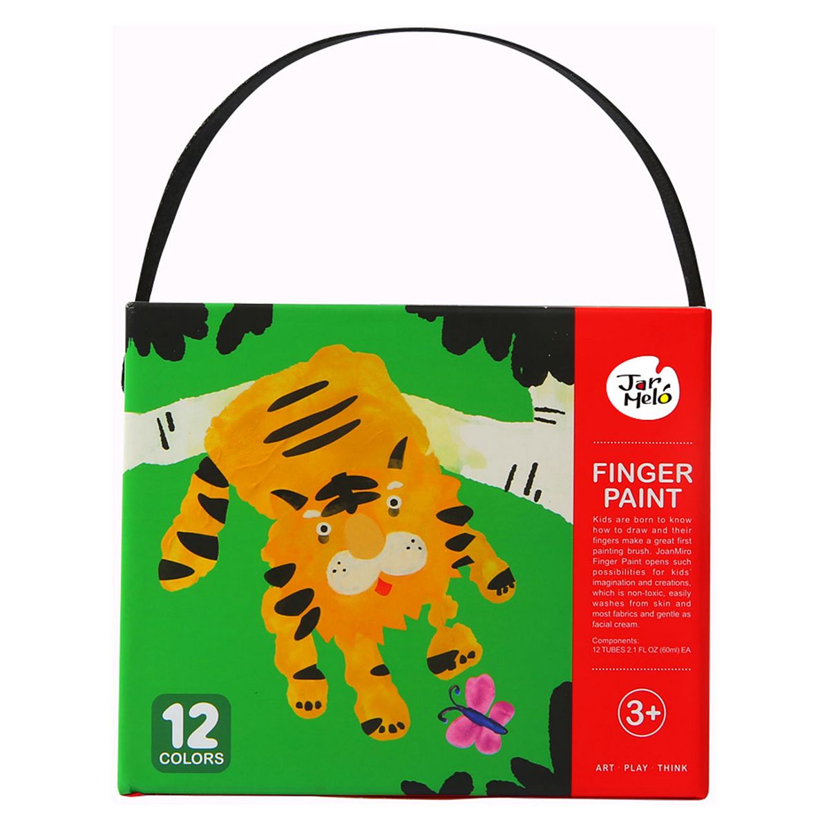 Jar Melo Finger Paint 12 Colour Set