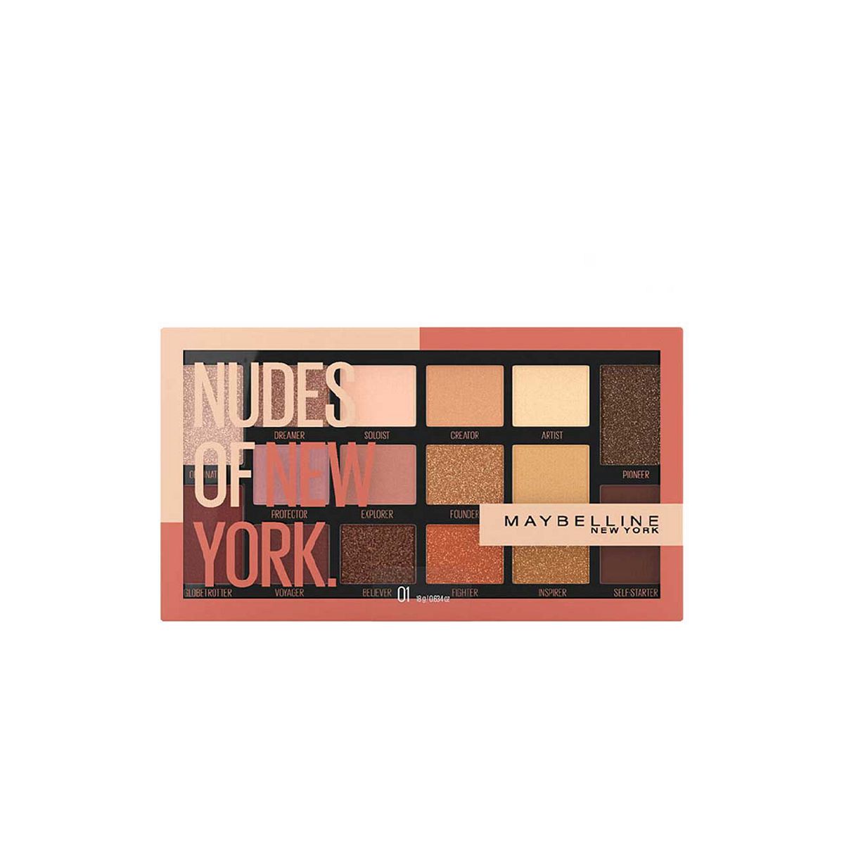 Maybelline Eyeshadow Palette Nudes Of New York Nude