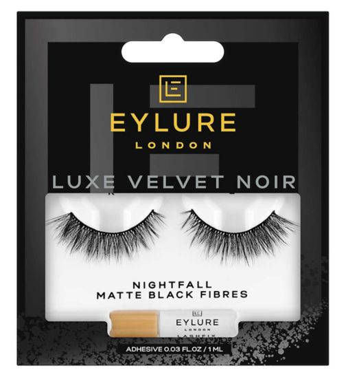 Eylure Luxe Velvet Noir Nightfall lashes
