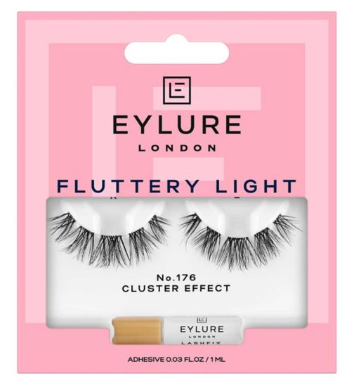 Eylure Fluttery Light Cluster effect No.176 lashes