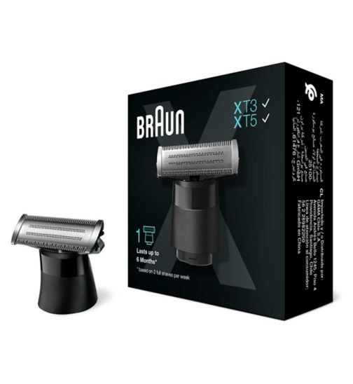Braun Series X Replacement Blade, Beard Trimmer, Electric Shaver, One Blade, 1 Count, XT10
