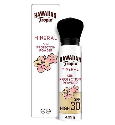 Hawaiian Tropic Mineral Sun Protection Powder Brush SPF30 4.25g