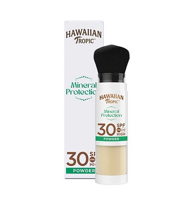 Hawaiian Tropic Mineral Sun Protection Powder Brush SPF30 4.25g