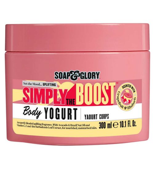 Soap & Glory Simply the Boost Body Yogurt Moisturiser 300ml