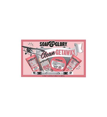 Soap & Glory Clean Get Away 4 Piece Gift Set