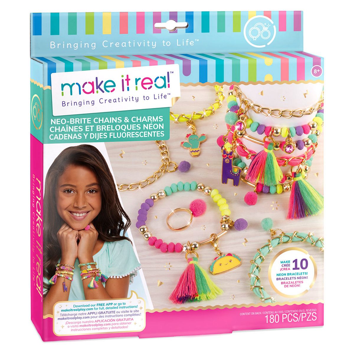Make It Real Neo-Brite Chains & Charms