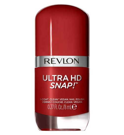 Revlon Ultra HD Snap Nail Polish Red And Real