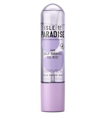 Isle of Paradise Glow Clear Self Tanning Mousse Review, Lady in Violet