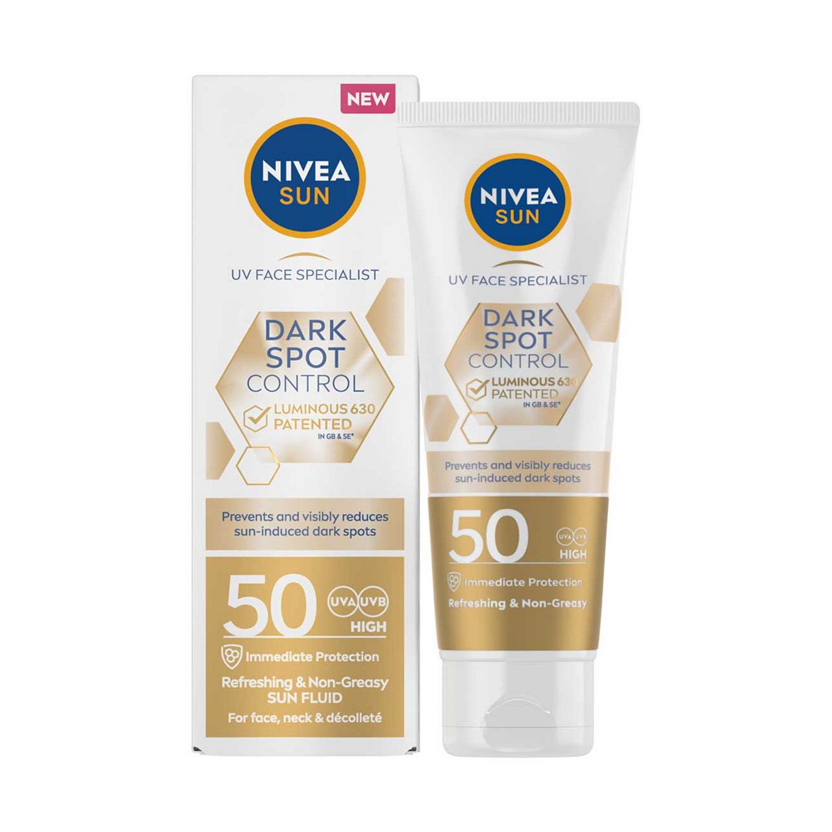 Nivea Sun Luminous 630 Fluid Spf50 40Ml