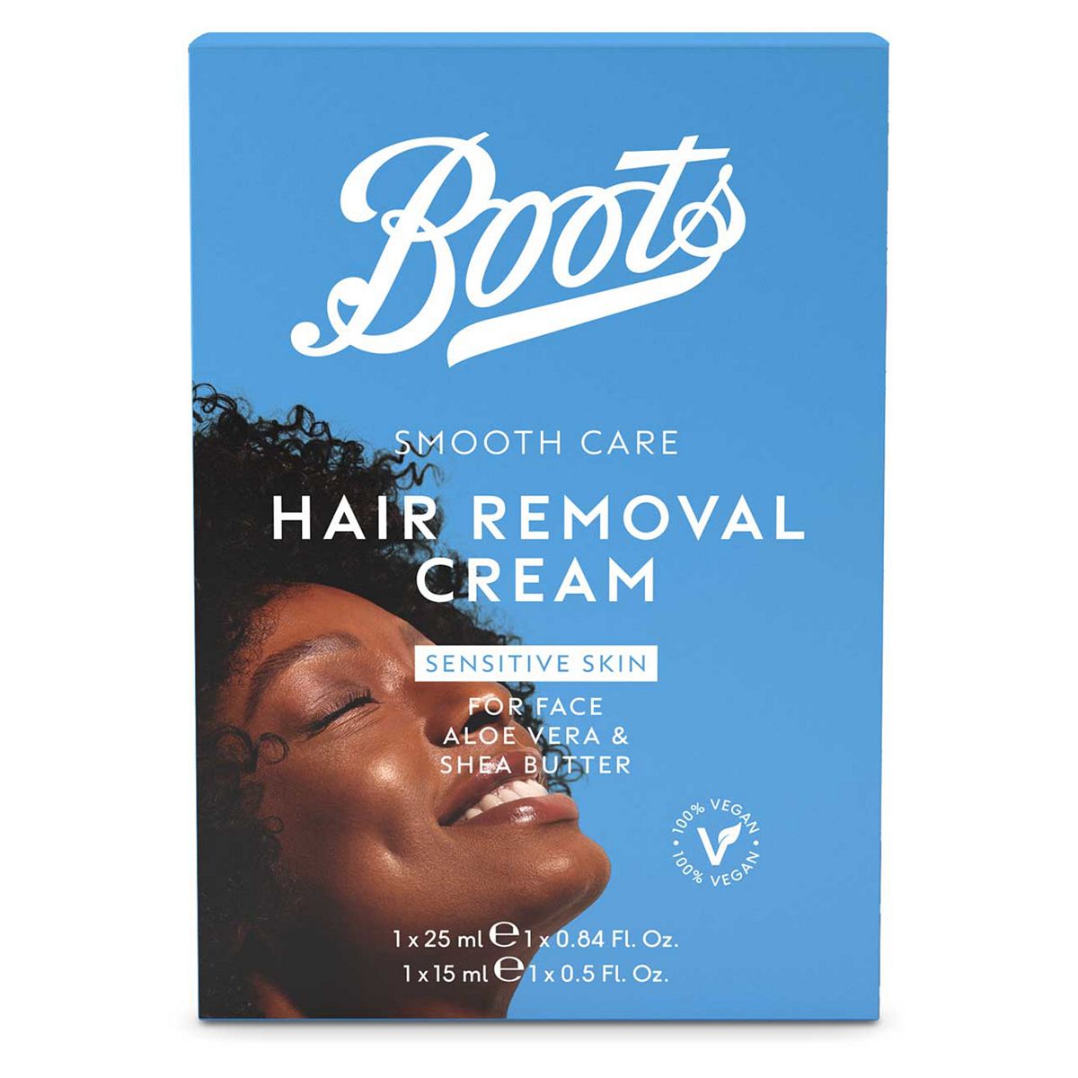   Smooth Care Facial Hair Removal Cream Sensitive Skin 40Ml