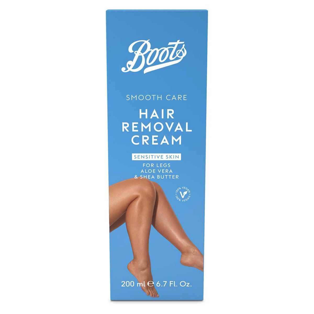 Boots Smooth Care Legs Hair Removal Cream Sensitive Skin200 ml, 200ml