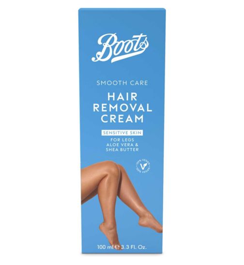 Boots Smooth Care Legs Hair Removal Cream Sensitive Skin 100ml - Boots