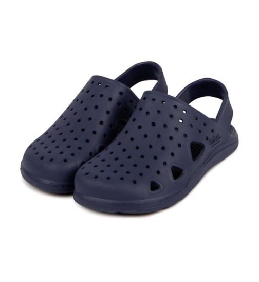 Totes Kids Solbounce Clog Navy Size 7-8