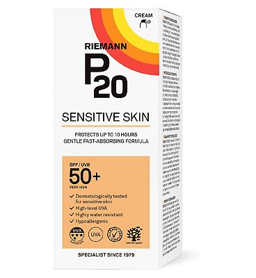 Riemann P20 SPF50+ Sensitive Sun Cream 200ml