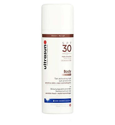 Ultrasun Body Tan Activator 30spf sun protection 150ml