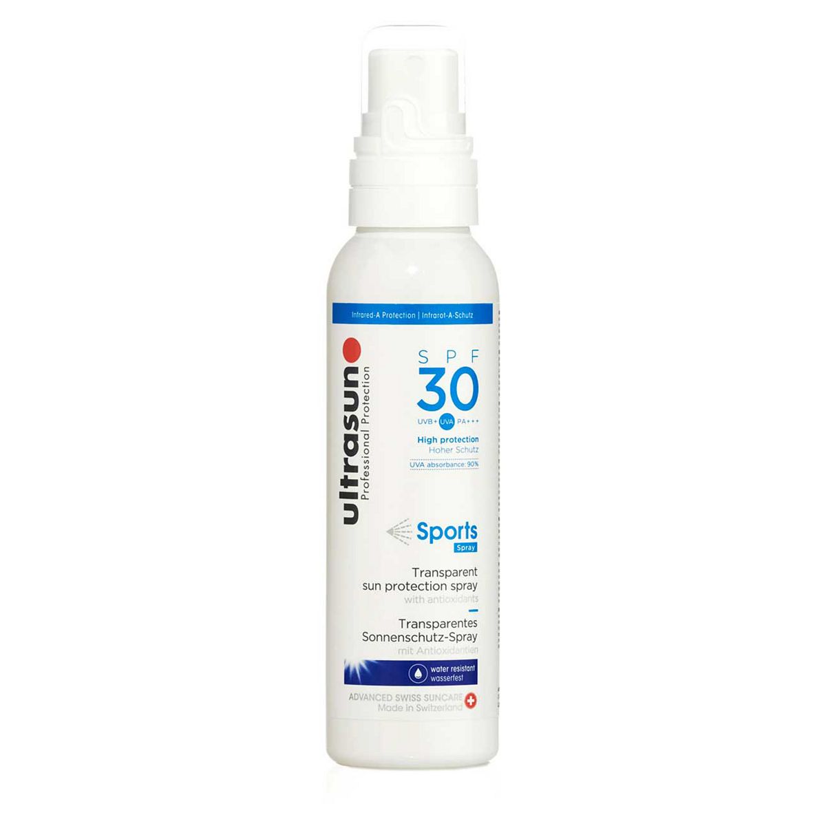 Ultrasun Sports Spray Spf30 Sun Protection 150Ml