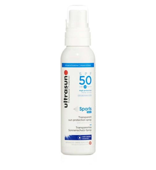 Ultrasun Sports Spray 50spf sun protection 150ml