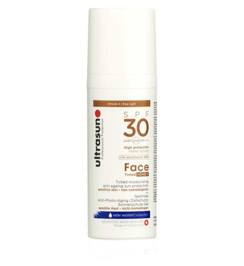 Ultrasun Face Tinted 30spf sun protection 50ml