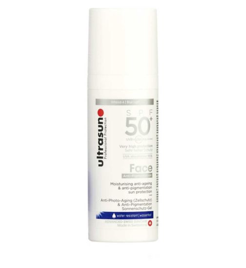 Ultrasun Face Anti Pigmentation 50+spf sun protection 50ml