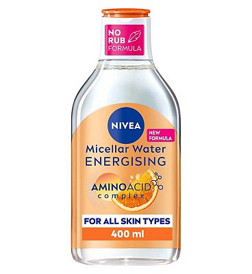 NIVEA Energising Micellar Water for All Skin Types, 400ml