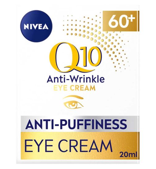NIVEA Q10 60+ Anti-Wrinkle & Anti-Puffiness Eye Cream 20ml