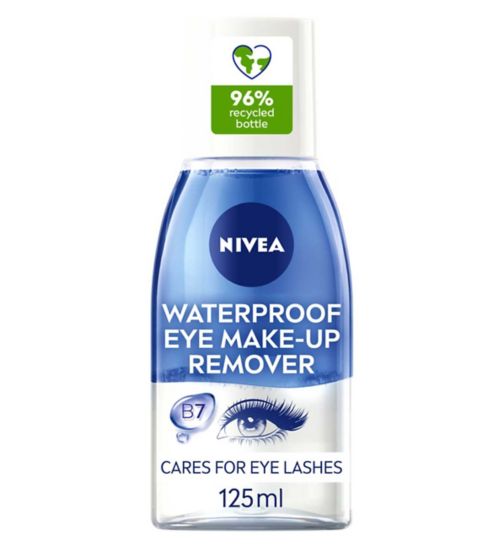 NIVEA Double Effect Waterproof Eye Make-Up Remover 125ml