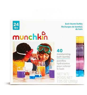 Munchkin Colour Buddies Moisturising Bath Bomb Refills 40s