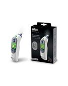 - No Touch + Forehead Boots Braun Thermometer, BNT300