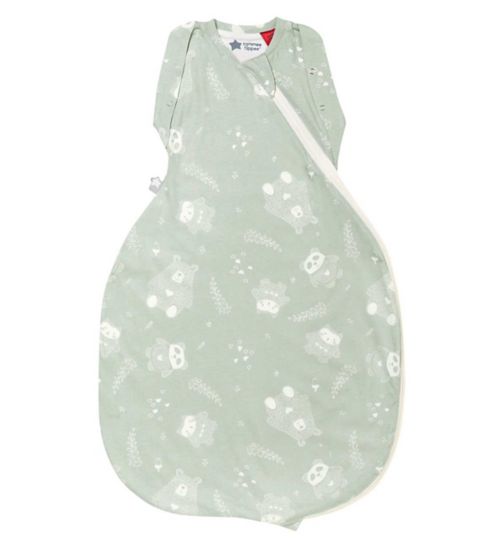 Tommee Tippee Baby Sleep Bag for Newborns, The Original Grobag Swaddle Bag, 3-6m, 1.0 Tog - Woodland Gro Friends
