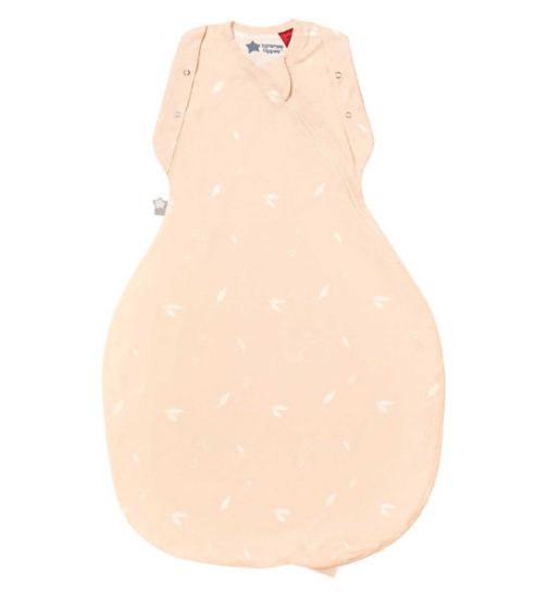 Tommee Tippee Baby Sleep Bag for Newborns, The Original Grobag Swaddle Bag, 3-6m, 2.5 Tog - Pink Petal