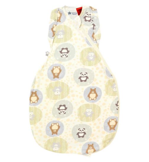 Tommee Tippee Baby Sleep Bag for Newborns, The Original Grobag Swaddle Bag, 3-6m, 2.5 Tog - Gro Friends Together