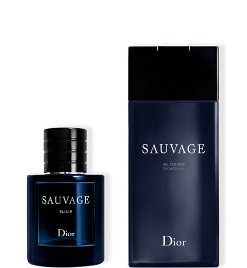DIOR Sauvage - Elixir and Shower Gel Bundle - Fragrance for Men and Shower Gel for the Body;DIOR Sauvage Elixir 60ml;DIOR Sauvage Shower Gel 200ml;Dior Sauvage Shower Gel 200ml;Dior Sauvage elixir 60ml
