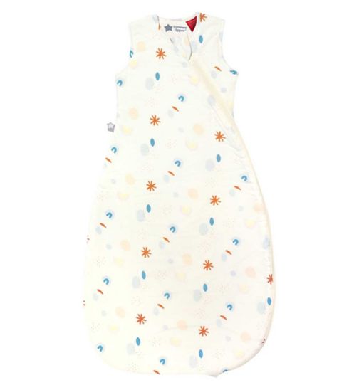 Tommee Tippee Baby Sleep Bag, The Original Grobag, 6-18m, 1.0 TOG, Abstract Rainbow