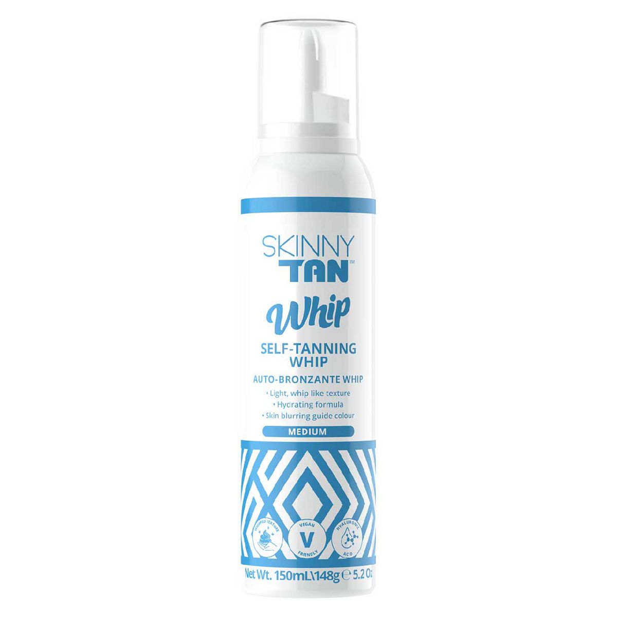 Skin & Tan Self-Tanning Whip Medium 150ml, 200ml