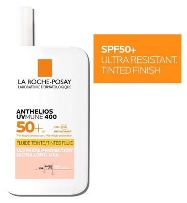 La Roche Posay Anthelios Uvmune 400 Invisible Tinted Fluid Spf50+ Sun Cream 50ML (16)