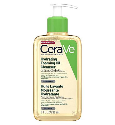 CeraVe Hydrating Foaming Oil Cleanser for Dry Skin 236ml