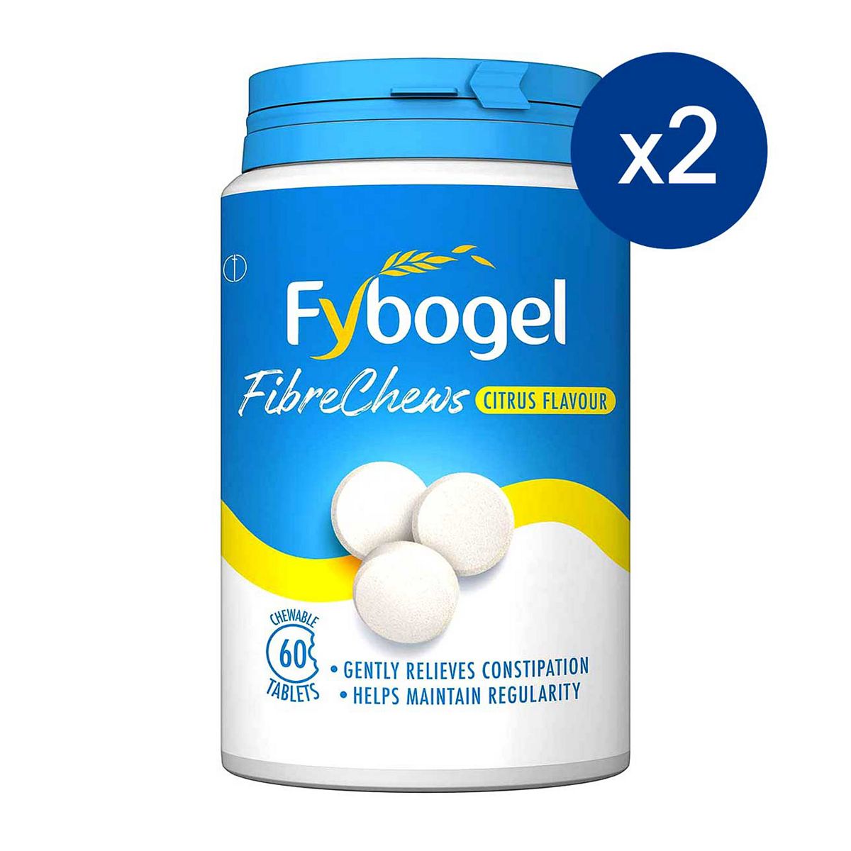 Fybogel Fibre Chews 60S - X2 Bundle